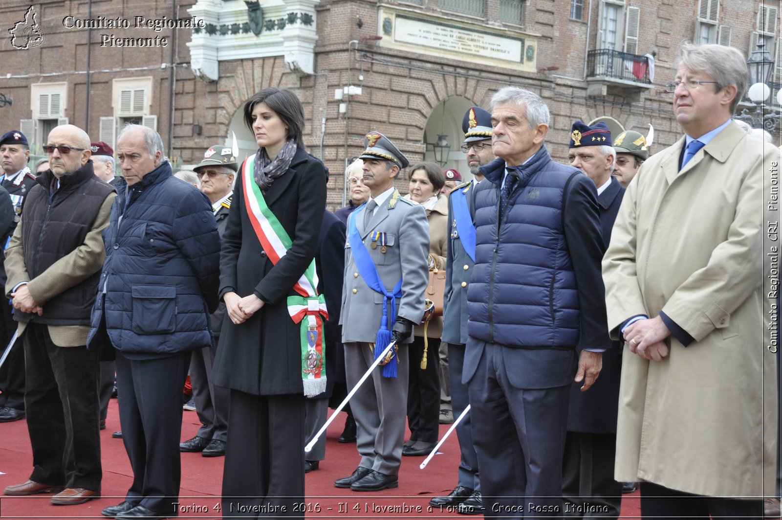 Torino 4  Novembre 2016 - Il 4 Novembre a Torino - Croce Rossa Italiana- Comitato Regionale del Piemonte