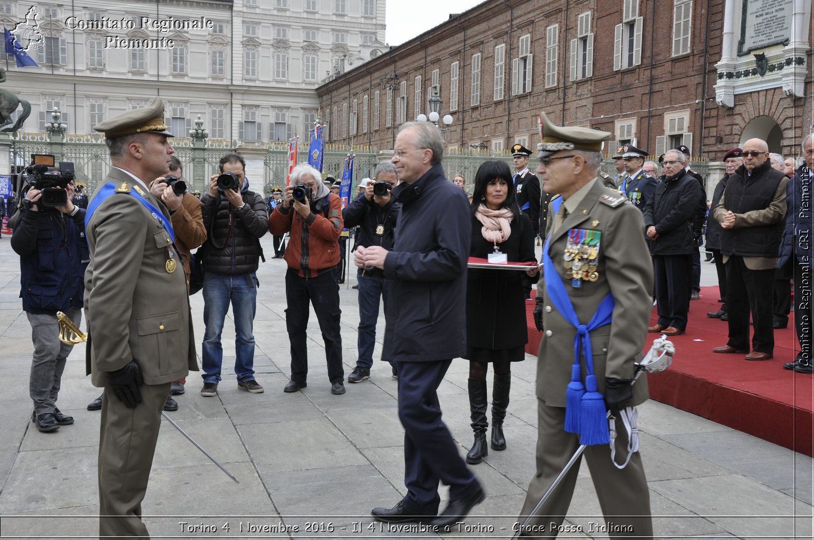 Torino 4  Novembre 2016 - Il 4 Novembre a Torino - Croce Rossa Italiana- Comitato Regionale del Piemonte