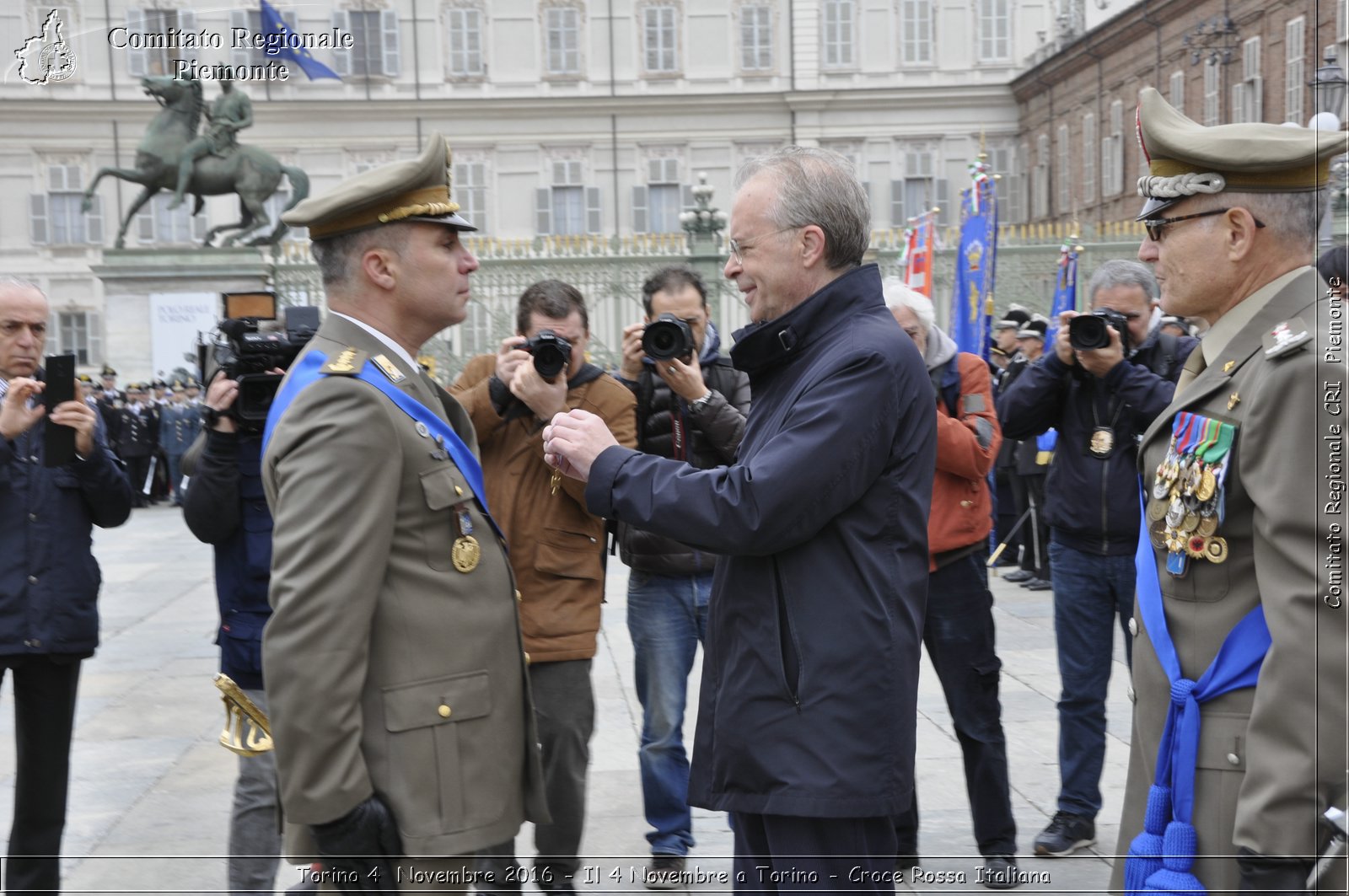 Torino 4  Novembre 2016 - Il 4 Novembre a Torino - Croce Rossa Italiana- Comitato Regionale del Piemonte