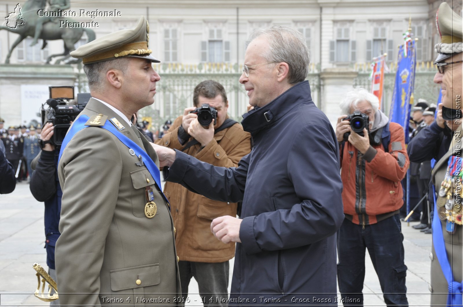 Torino 4  Novembre 2016 - Il 4 Novembre a Torino - Croce Rossa Italiana- Comitato Regionale del Piemonte