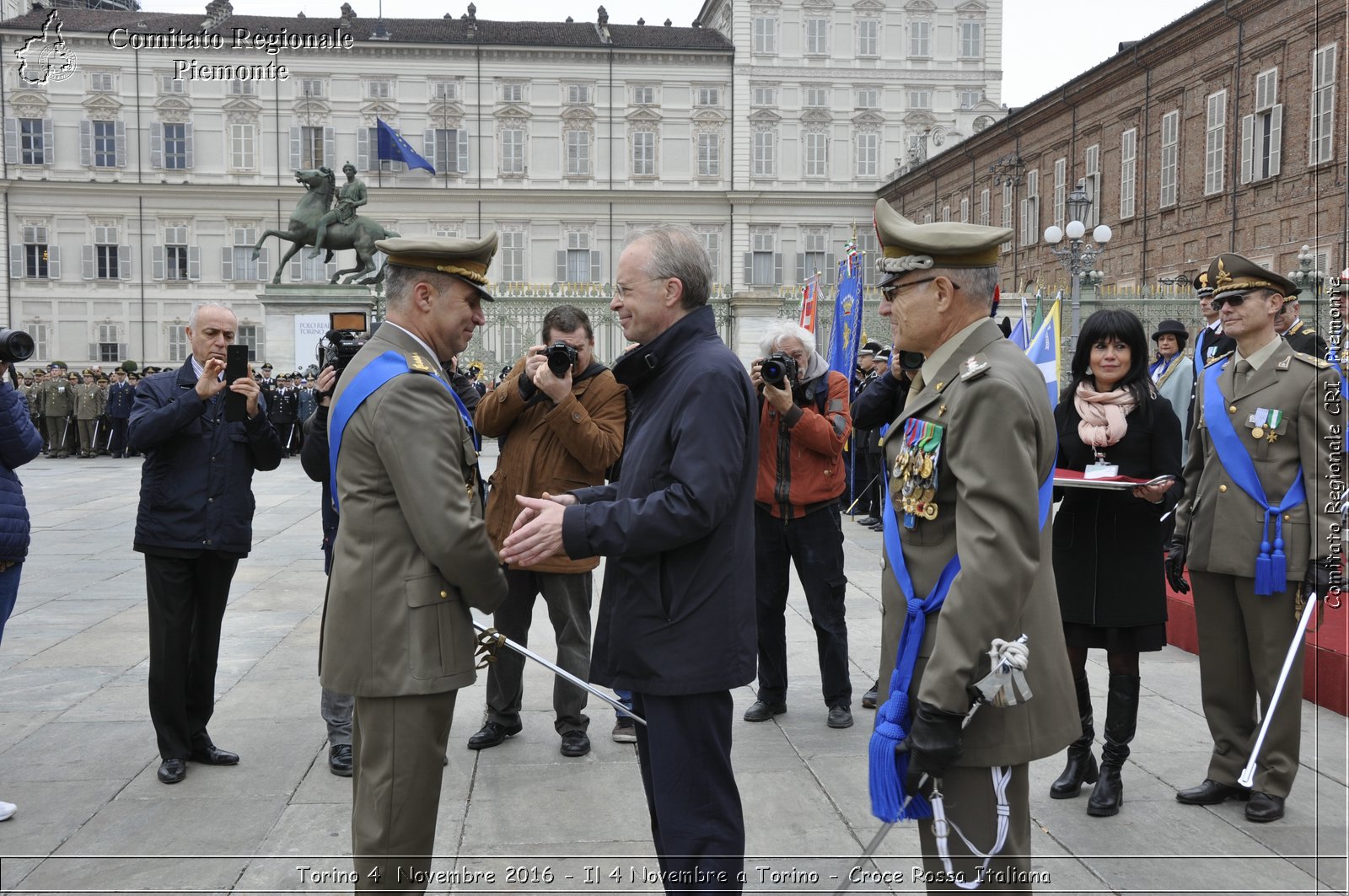 Torino 4  Novembre 2016 - Il 4 Novembre a Torino - Croce Rossa Italiana- Comitato Regionale del Piemonte