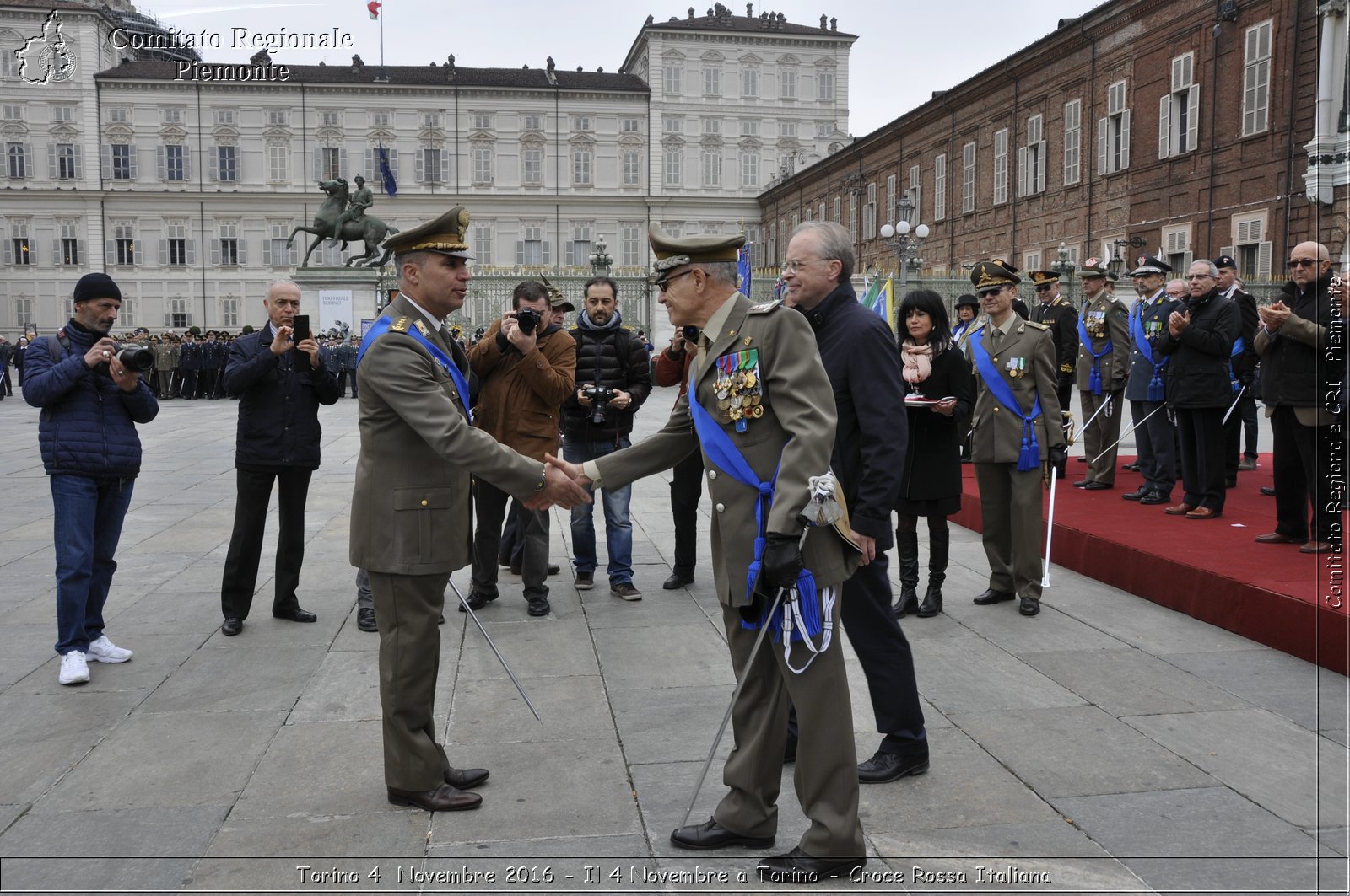 Torino 4  Novembre 2016 - Il 4 Novembre a Torino - Croce Rossa Italiana- Comitato Regionale del Piemonte