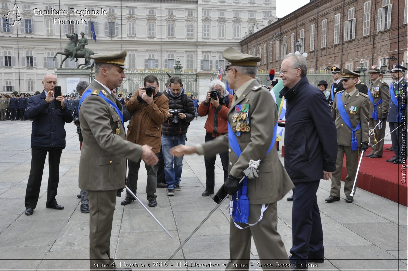 Torino 4  Novembre 2016 - Il 4 Novembre a Torino - Croce Rossa Italiana- Comitato Regionale del Piemonte