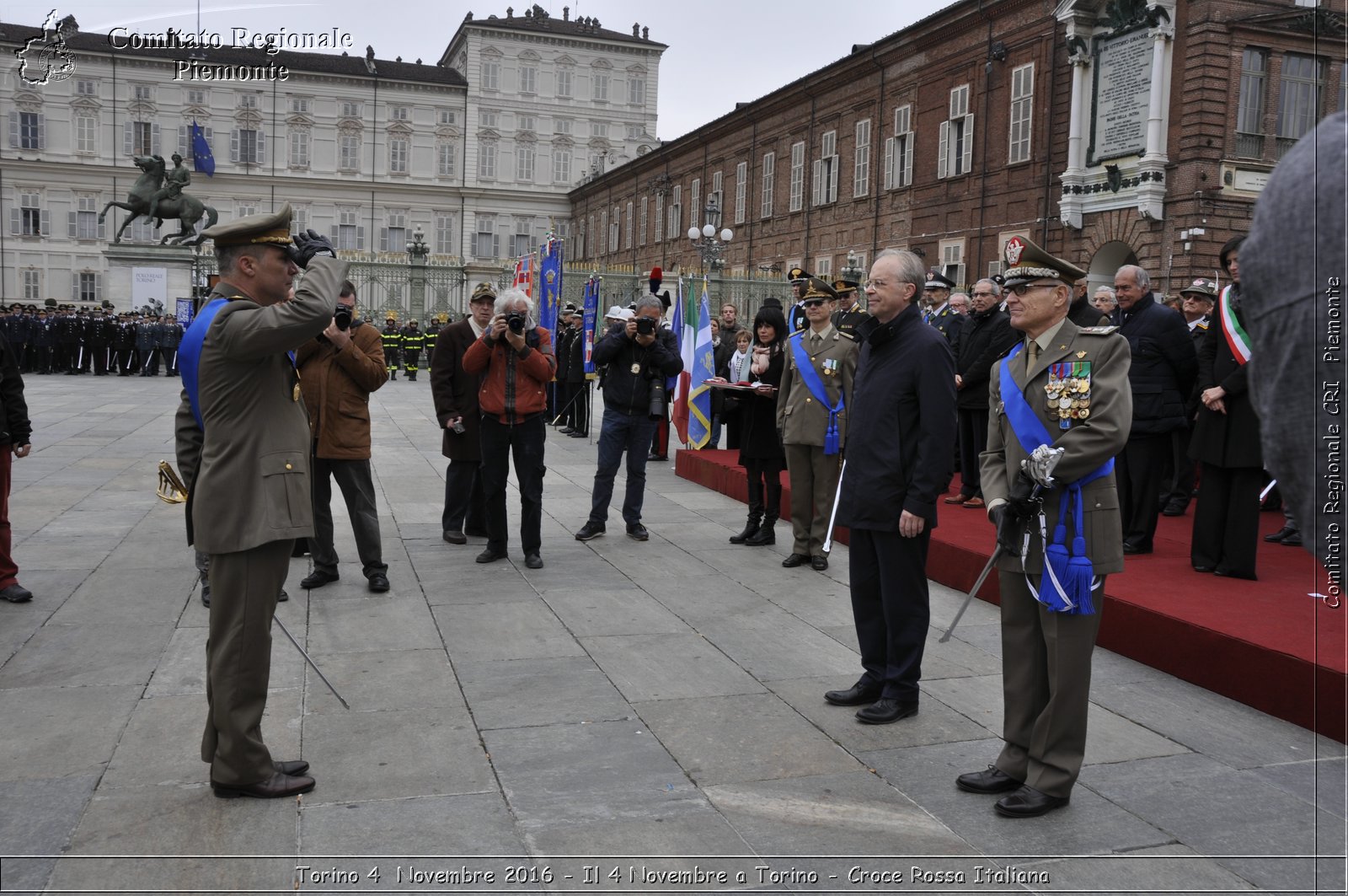 Torino 4  Novembre 2016 - Il 4 Novembre a Torino - Croce Rossa Italiana- Comitato Regionale del Piemonte