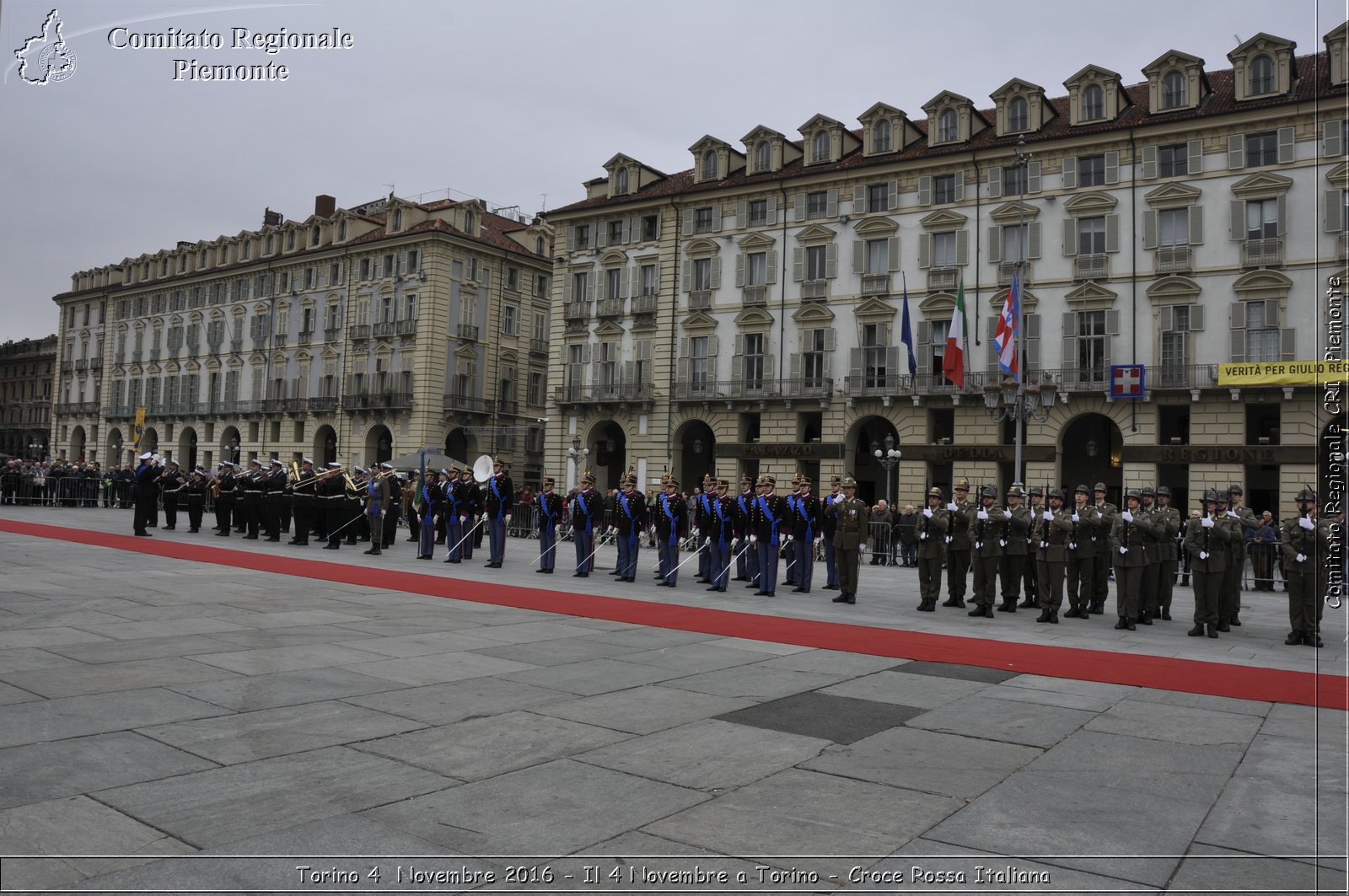 Torino 4  Novembre 2016 - Il 4 Novembre a Torino - Croce Rossa Italiana- Comitato Regionale del Piemonte