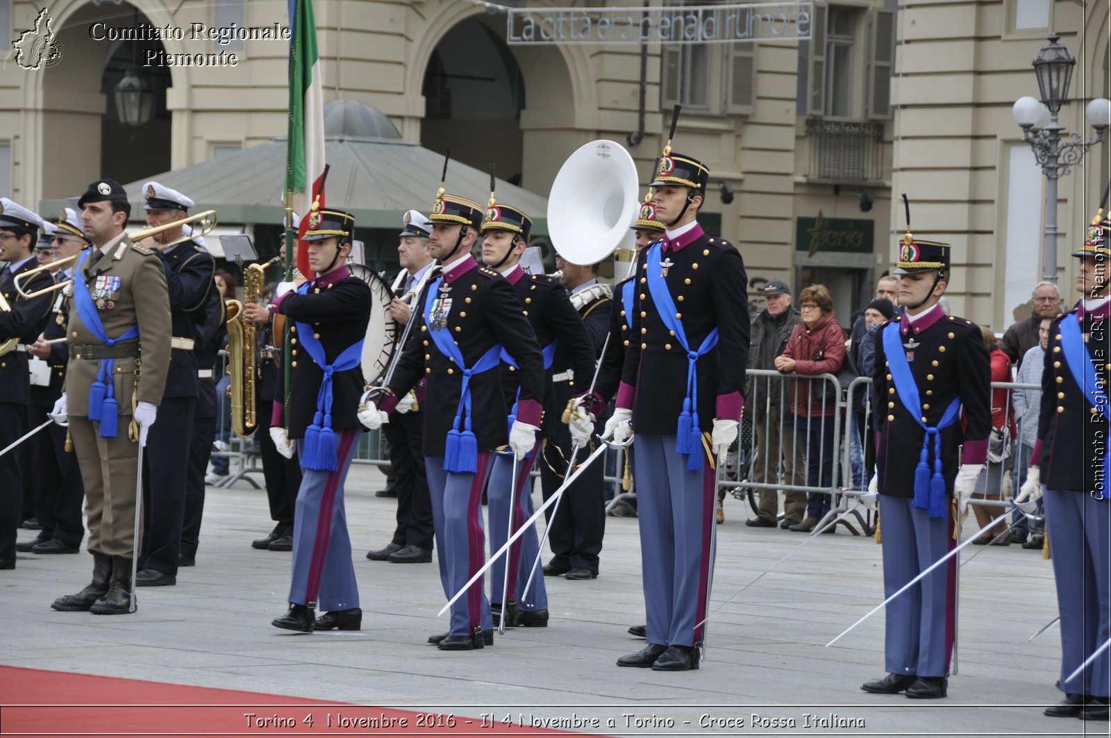 Torino 4  Novembre 2016 - Il 4 Novembre a Torino - Croce Rossa Italiana- Comitato Regionale del Piemonte