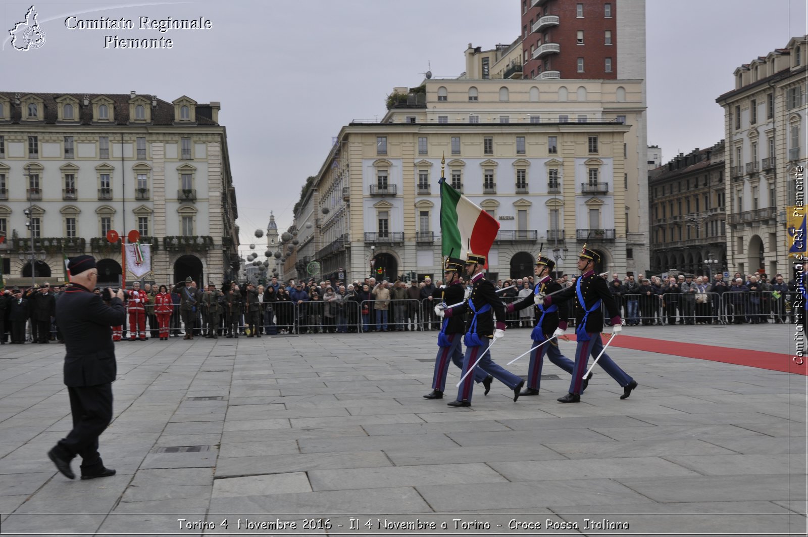 Torino 4  Novembre 2016 - Il 4 Novembre a Torino - Croce Rossa Italiana- Comitato Regionale del Piemonte