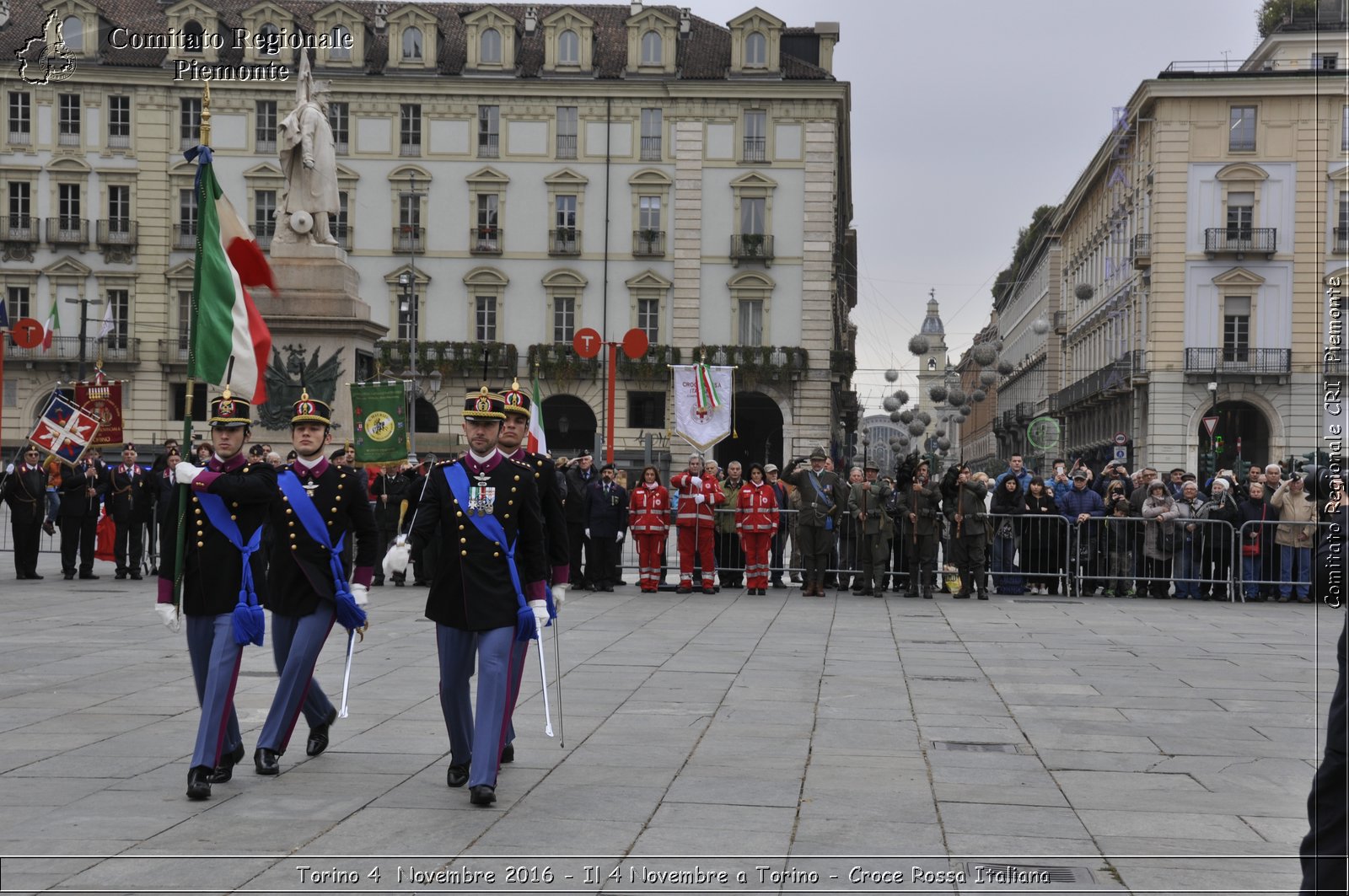 Torino 4  Novembre 2016 - Il 4 Novembre a Torino - Croce Rossa Italiana- Comitato Regionale del Piemonte