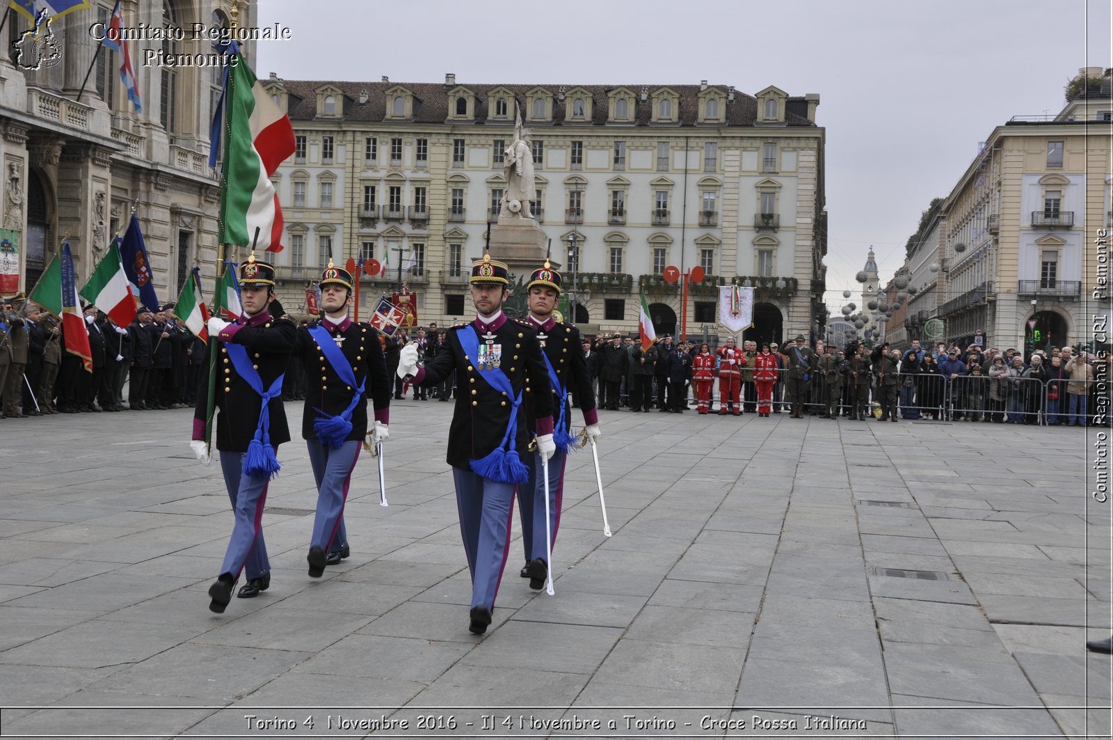 Torino 4  Novembre 2016 - Il 4 Novembre a Torino - Croce Rossa Italiana- Comitato Regionale del Piemonte