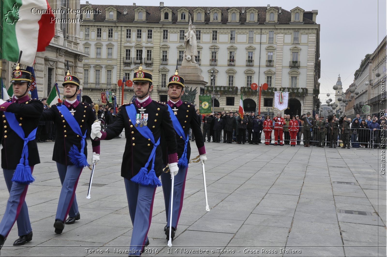 Torino 4  Novembre 2016 - Il 4 Novembre a Torino - Croce Rossa Italiana- Comitato Regionale del Piemonte