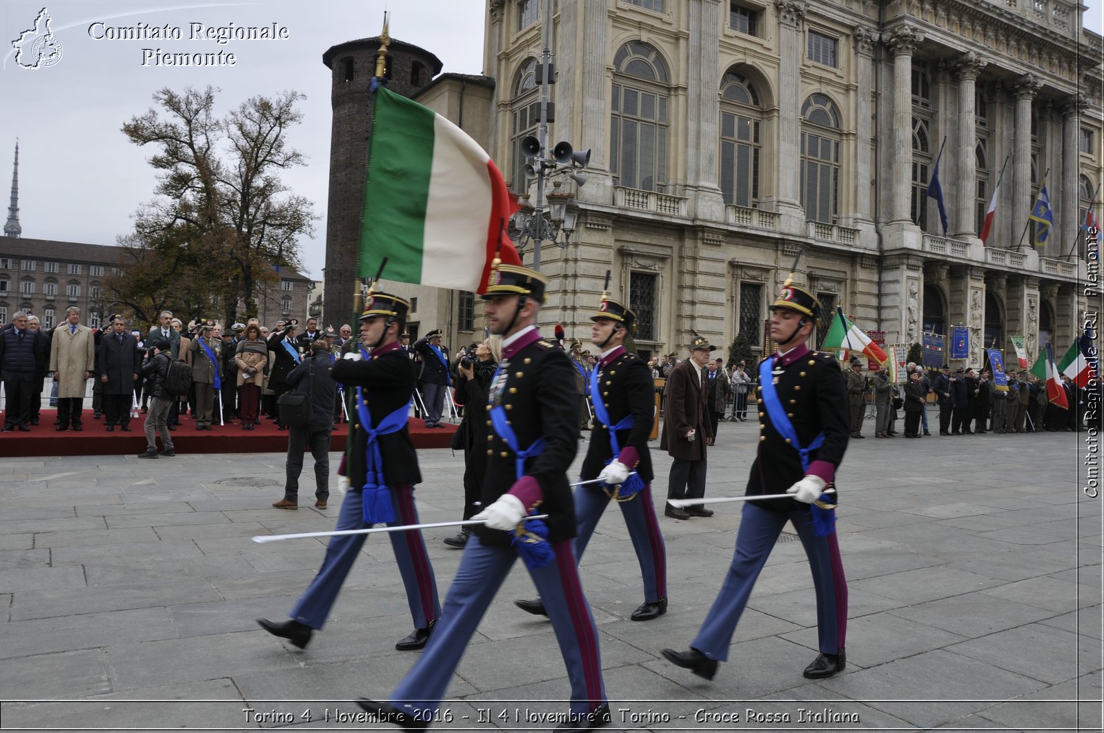 Torino 4  Novembre 2016 - Il 4 Novembre a Torino - Croce Rossa Italiana- Comitato Regionale del Piemonte