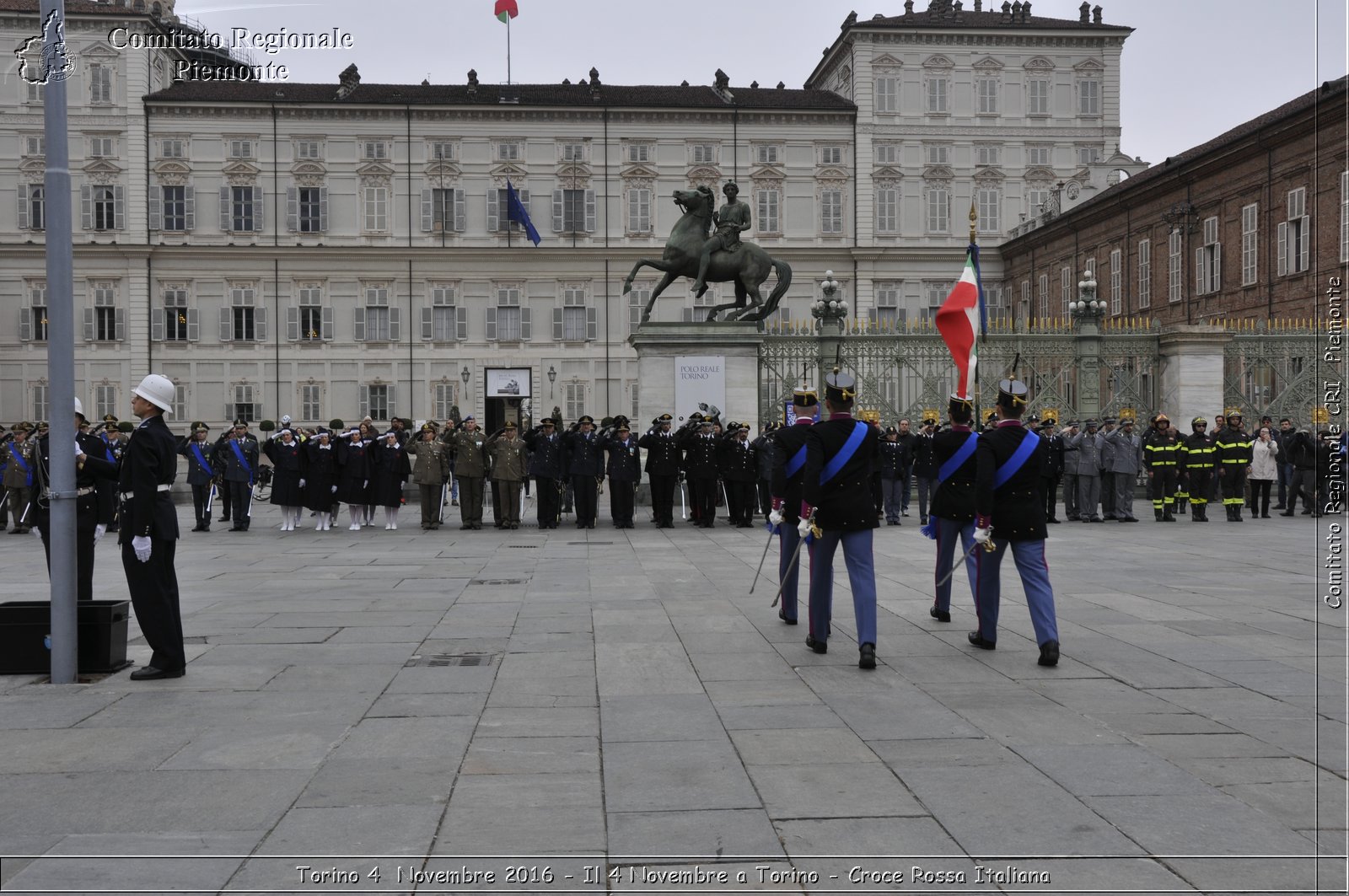 Torino 4  Novembre 2016 - Il 4 Novembre a Torino - Croce Rossa Italiana- Comitato Regionale del Piemonte