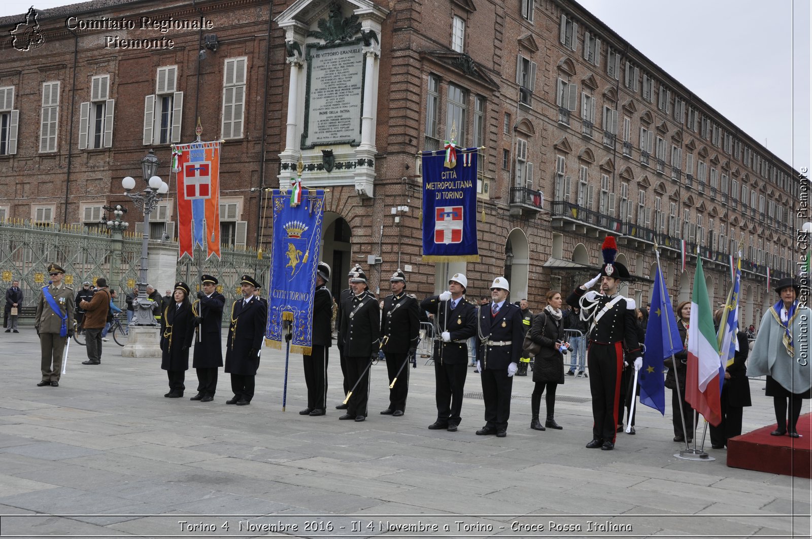 Torino 4  Novembre 2016 - Il 4 Novembre a Torino - Croce Rossa Italiana- Comitato Regionale del Piemonte