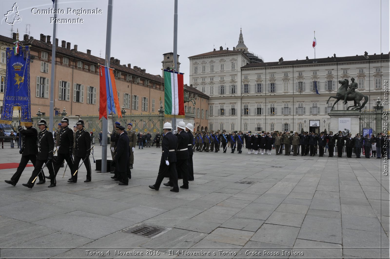 Torino 4  Novembre 2016 - Il 4 Novembre a Torino - Croce Rossa Italiana- Comitato Regionale del Piemonte