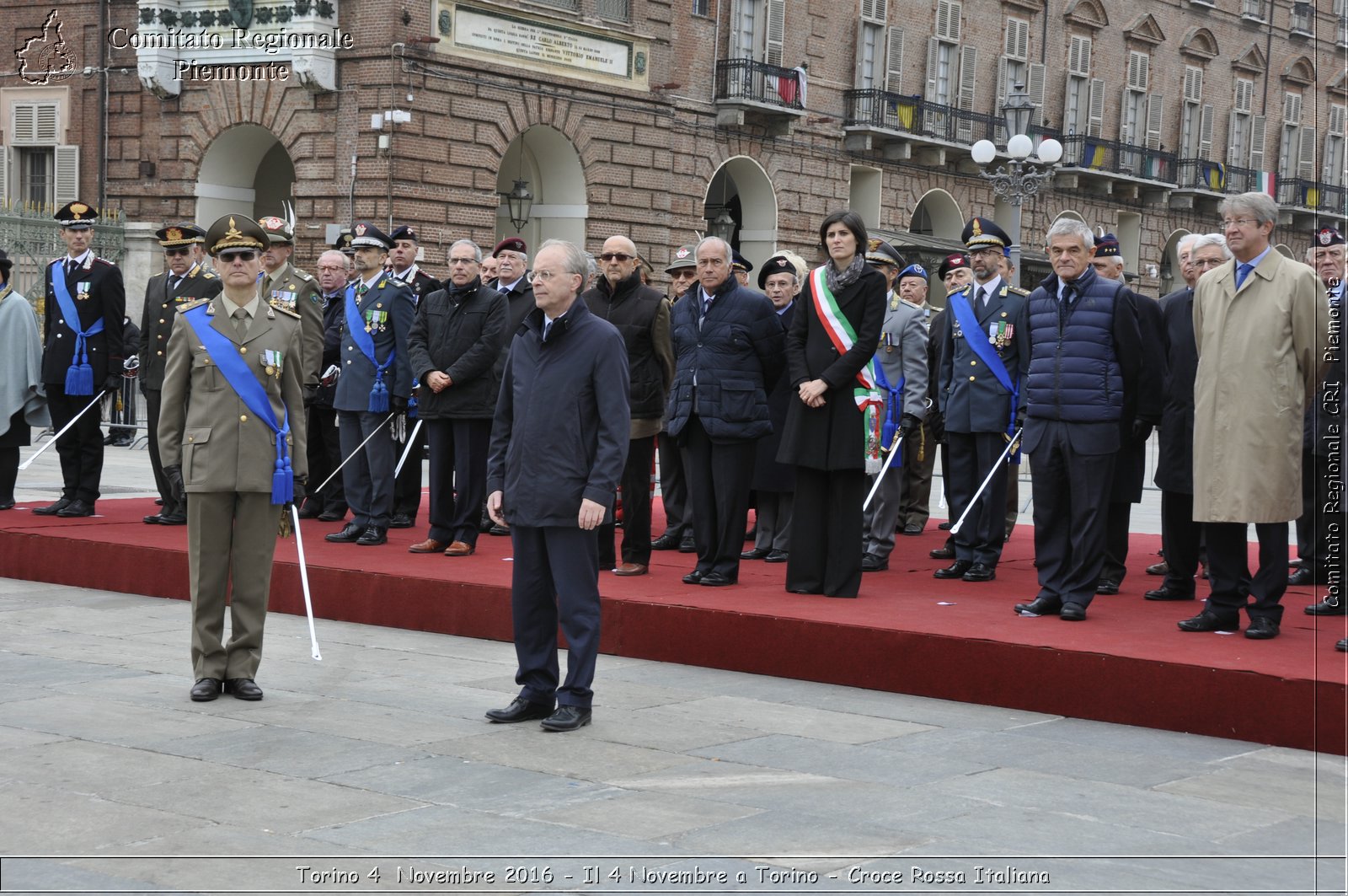 Torino 4  Novembre 2016 - Il 4 Novembre a Torino - Croce Rossa Italiana- Comitato Regionale del Piemonte