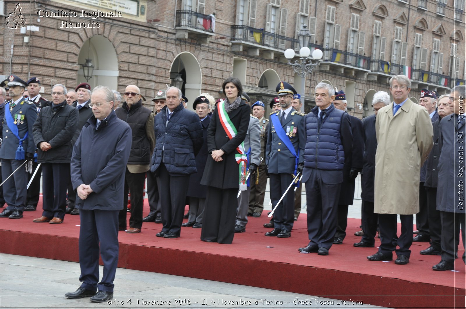 Torino 4  Novembre 2016 - Il 4 Novembre a Torino - Croce Rossa Italiana- Comitato Regionale del Piemonte