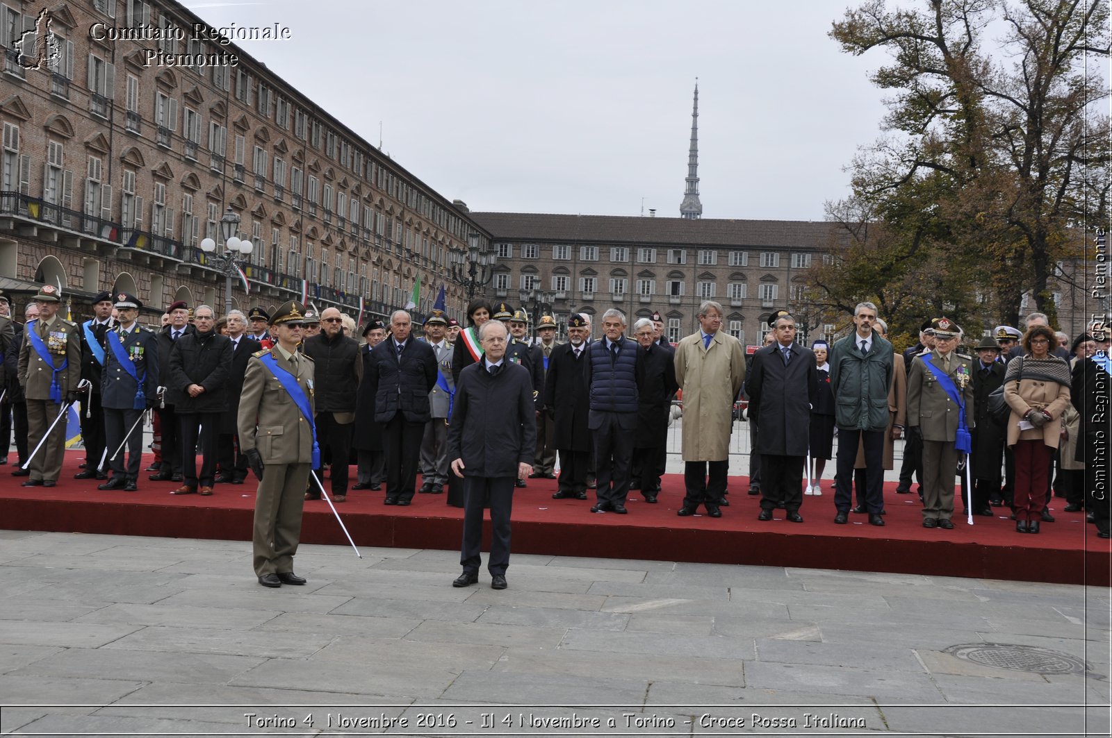 Torino 4  Novembre 2016 - Il 4 Novembre a Torino - Croce Rossa Italiana- Comitato Regionale del Piemonte