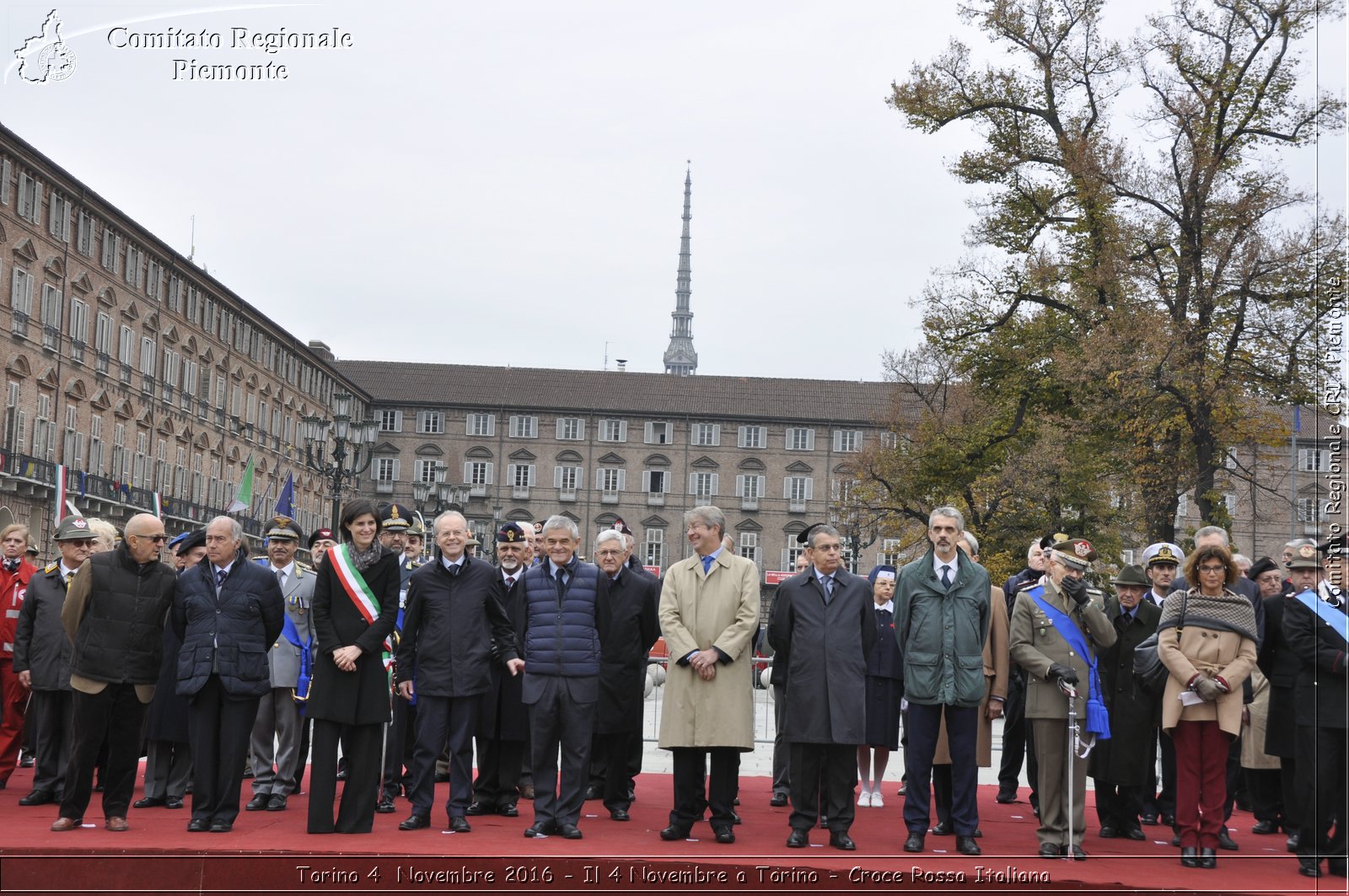 Torino 4  Novembre 2016 - Il 4 Novembre a Torino - Croce Rossa Italiana- Comitato Regionale del Piemonte