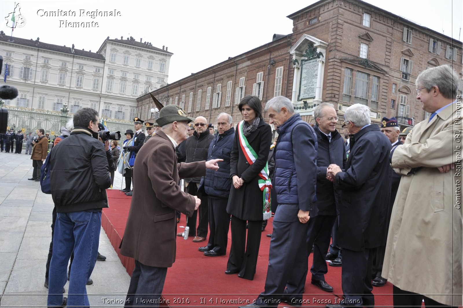 Torino 4  Novembre 2016 - Il 4 Novembre a Torino - Croce Rossa Italiana- Comitato Regionale del Piemonte