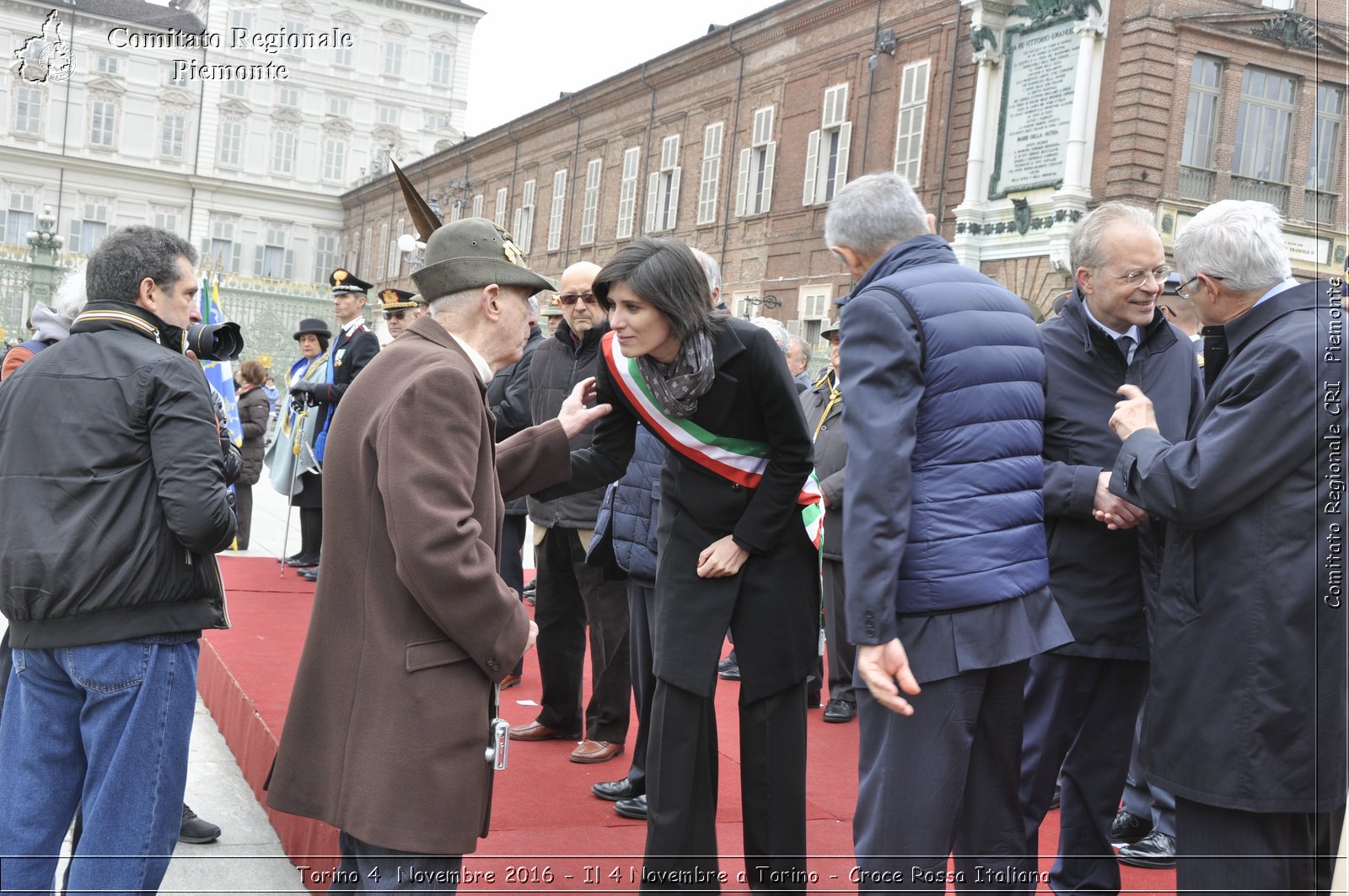 Torino 4  Novembre 2016 - Il 4 Novembre a Torino - Croce Rossa Italiana- Comitato Regionale del Piemonte