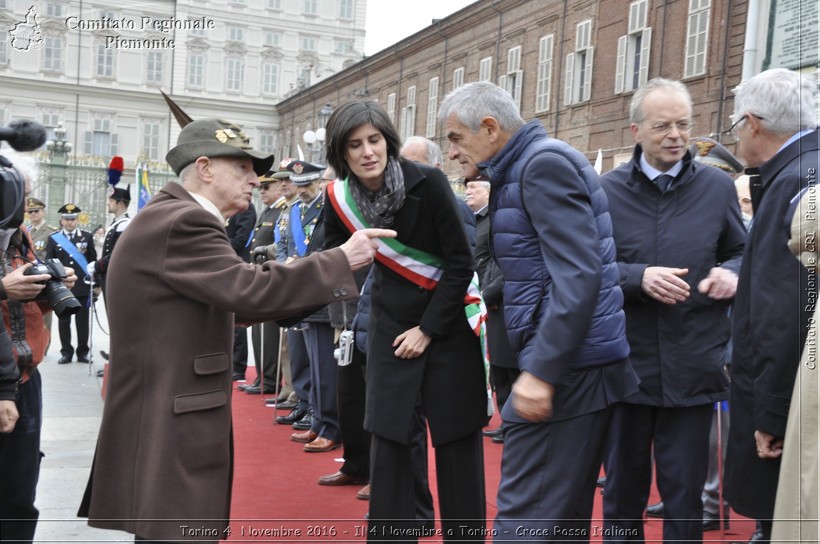 Torino 4  Novembre 2016 - Il 4 Novembre a Torino - Croce Rossa Italiana- Comitato Regionale del Piemonte