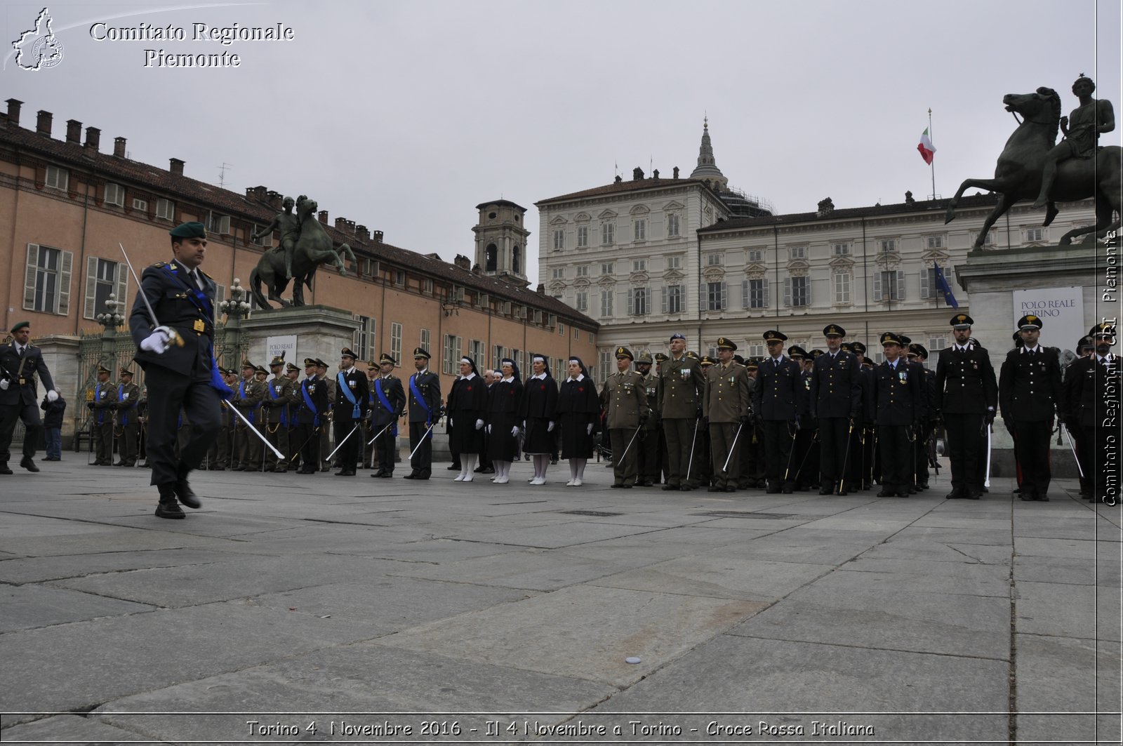 Torino 4  Novembre 2016 - Il 4 Novembre a Torino - Croce Rossa Italiana- Comitato Regionale del Piemonte