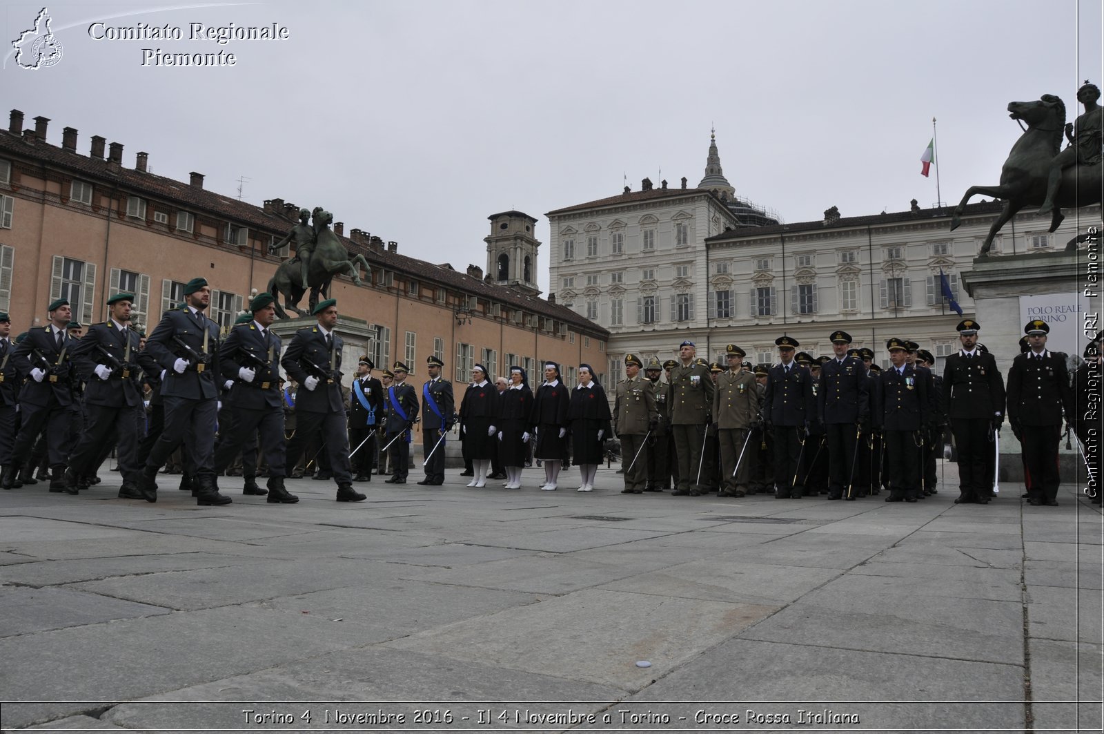 Torino 4  Novembre 2016 - Il 4 Novembre a Torino - Croce Rossa Italiana- Comitato Regionale del Piemonte