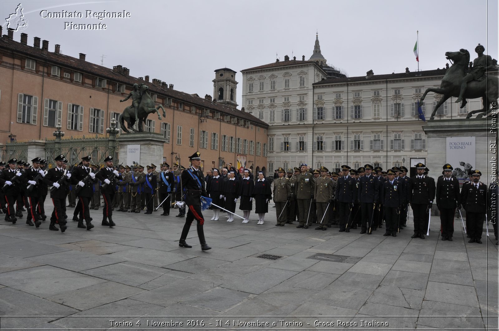 Torino 4  Novembre 2016 - Il 4 Novembre a Torino - Croce Rossa Italiana- Comitato Regionale del Piemonte