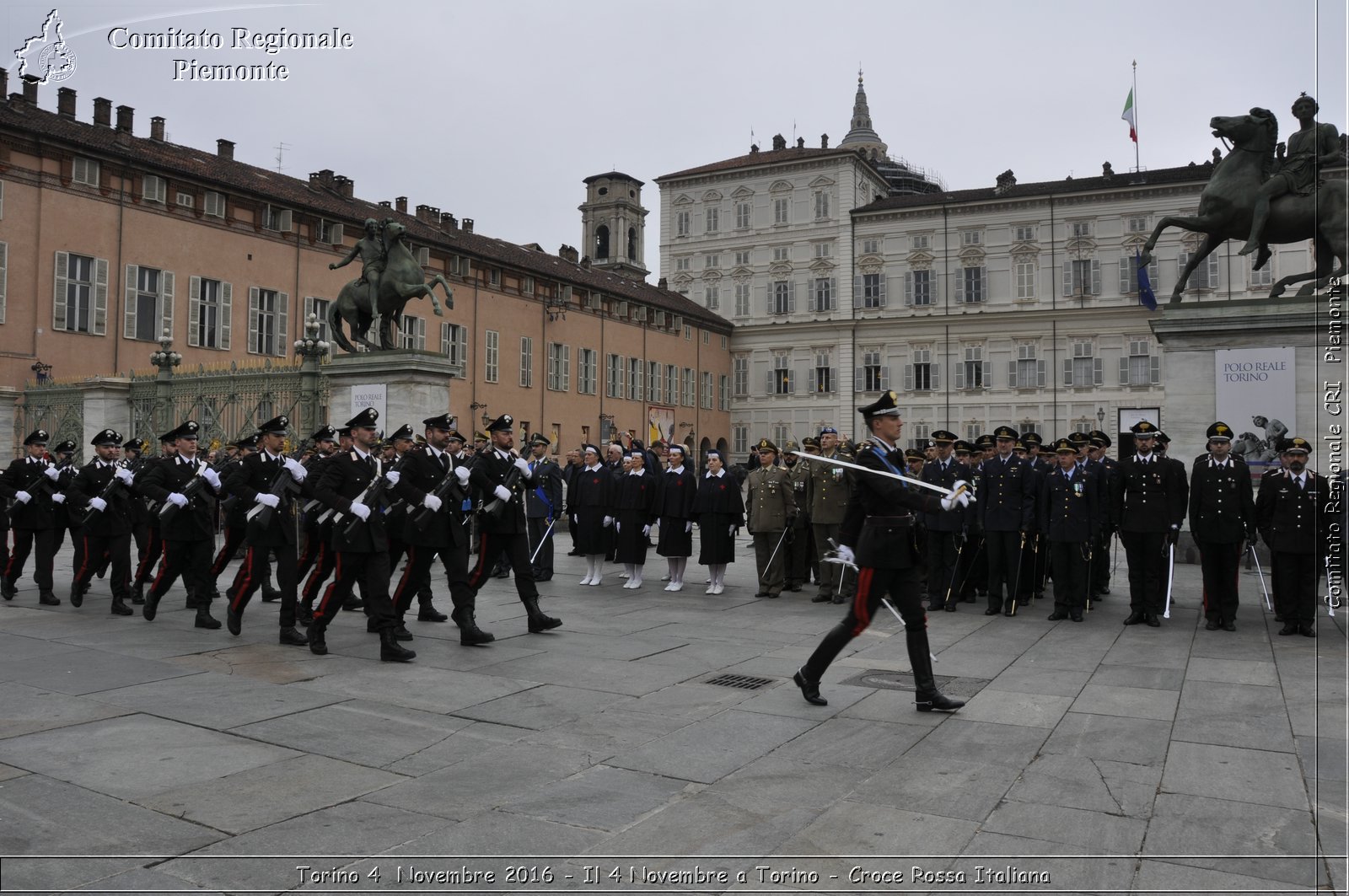 Torino 4  Novembre 2016 - Il 4 Novembre a Torino - Croce Rossa Italiana- Comitato Regionale del Piemonte