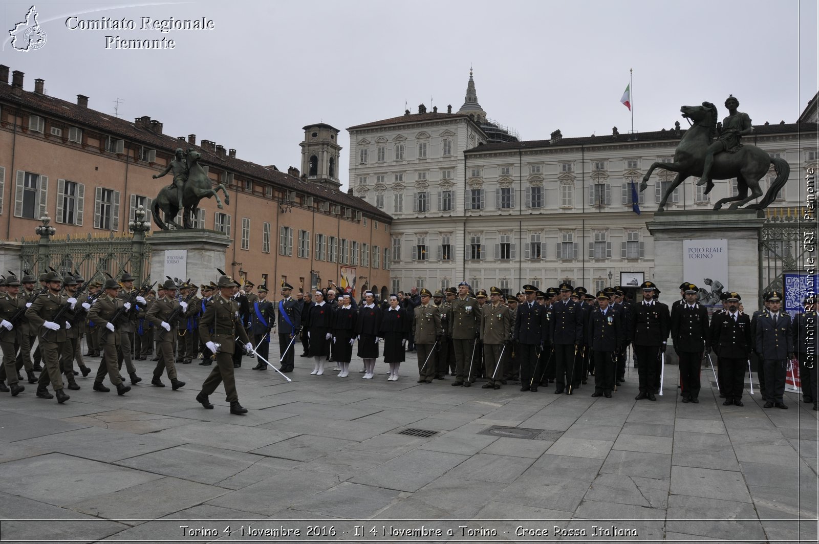 Torino 4  Novembre 2016 - Il 4 Novembre a Torino - Croce Rossa Italiana- Comitato Regionale del Piemonte