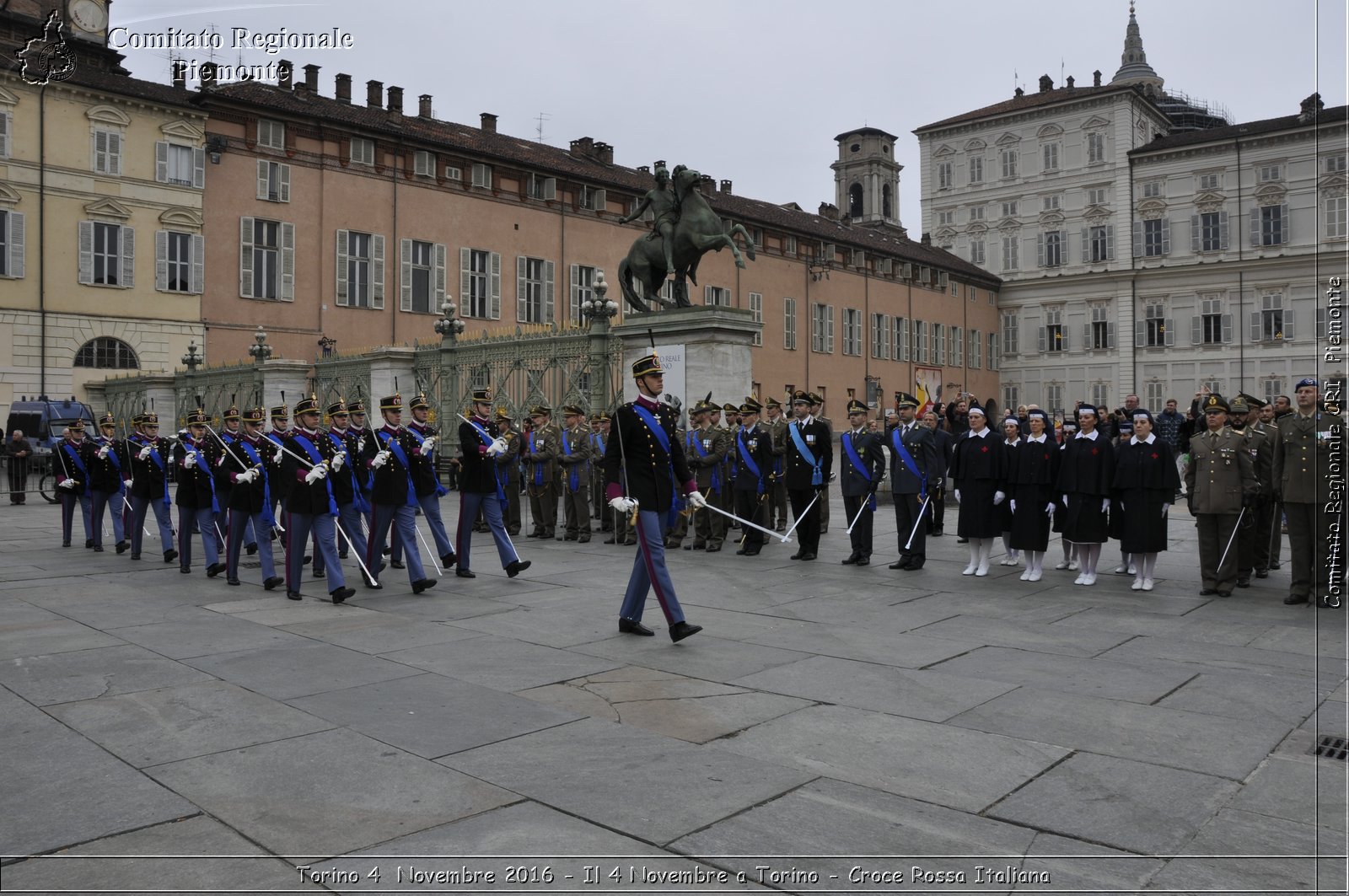 Torino 4  Novembre 2016 - Il 4 Novembre a Torino - Croce Rossa Italiana- Comitato Regionale del Piemonte