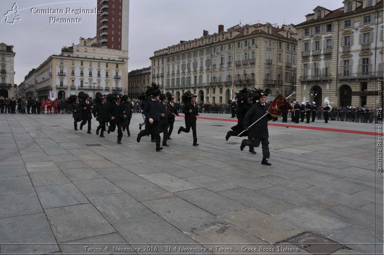 Torino 4  Novembre 2016 - Il 4 Novembre a Torino - Croce Rossa Italiana- Comitato Regionale del Piemonte