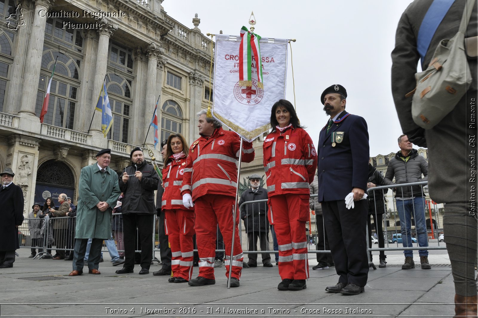 Torino 4  Novembre 2016 - Il 4 Novembre a Torino - Croce Rossa Italiana- Comitato Regionale del Piemonte