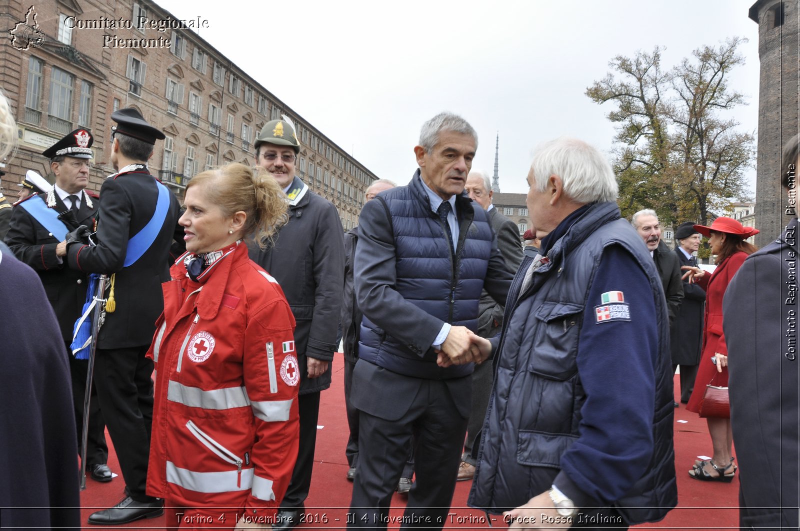 Torino 4  Novembre 2016 - Il 4 Novembre a Torino - Croce Rossa Italiana- Comitato Regionale del Piemonte