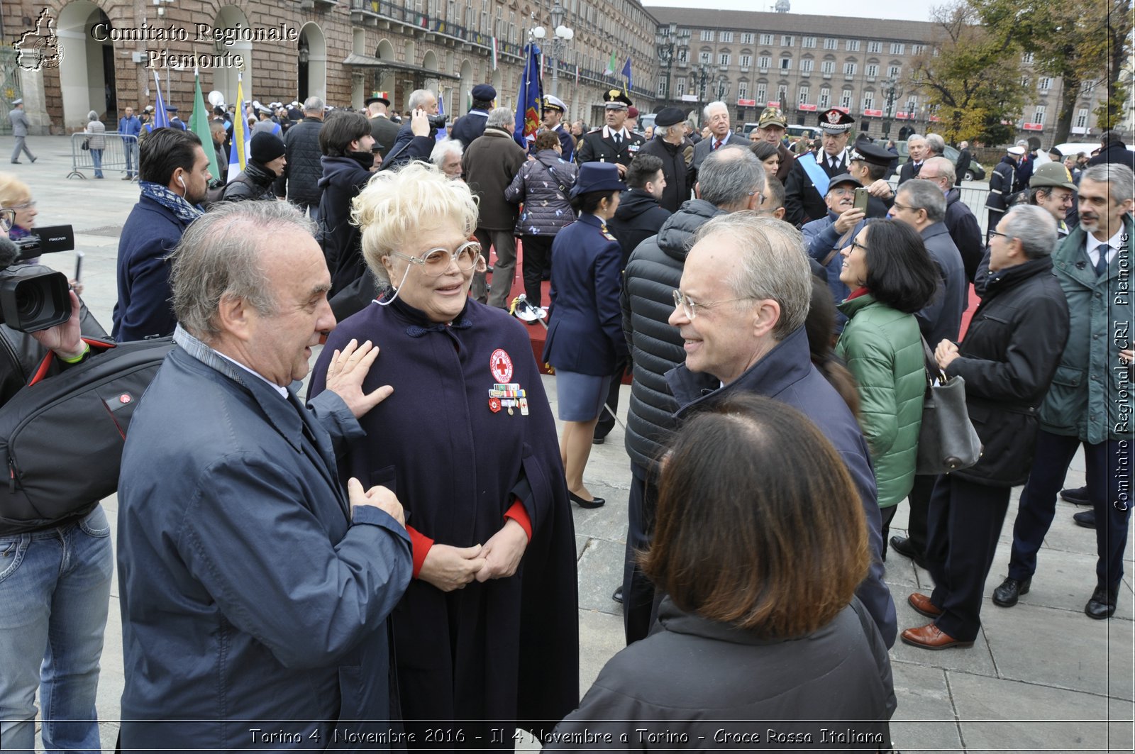 Torino 4  Novembre 2016 - Il 4 Novembre a Torino - Croce Rossa Italiana- Comitato Regionale del Piemonte