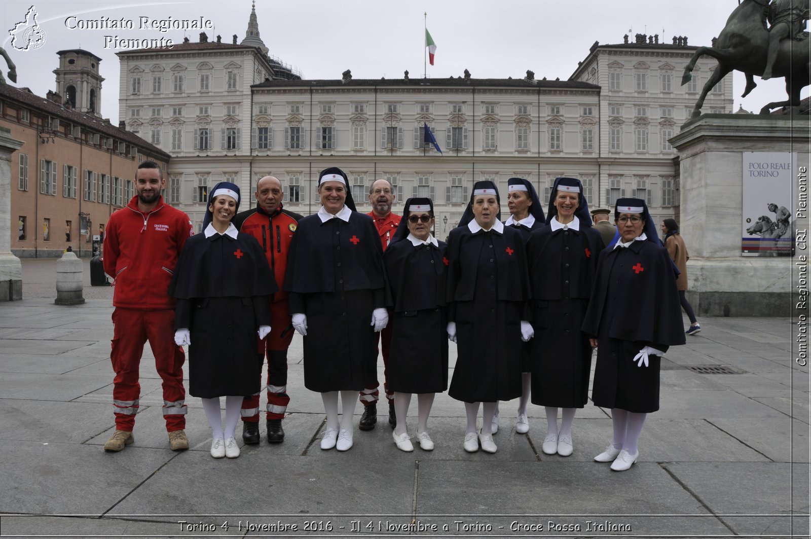 Torino 4  Novembre 2016 - Il 4 Novembre a Torino - Croce Rossa Italiana- Comitato Regionale del Piemonte