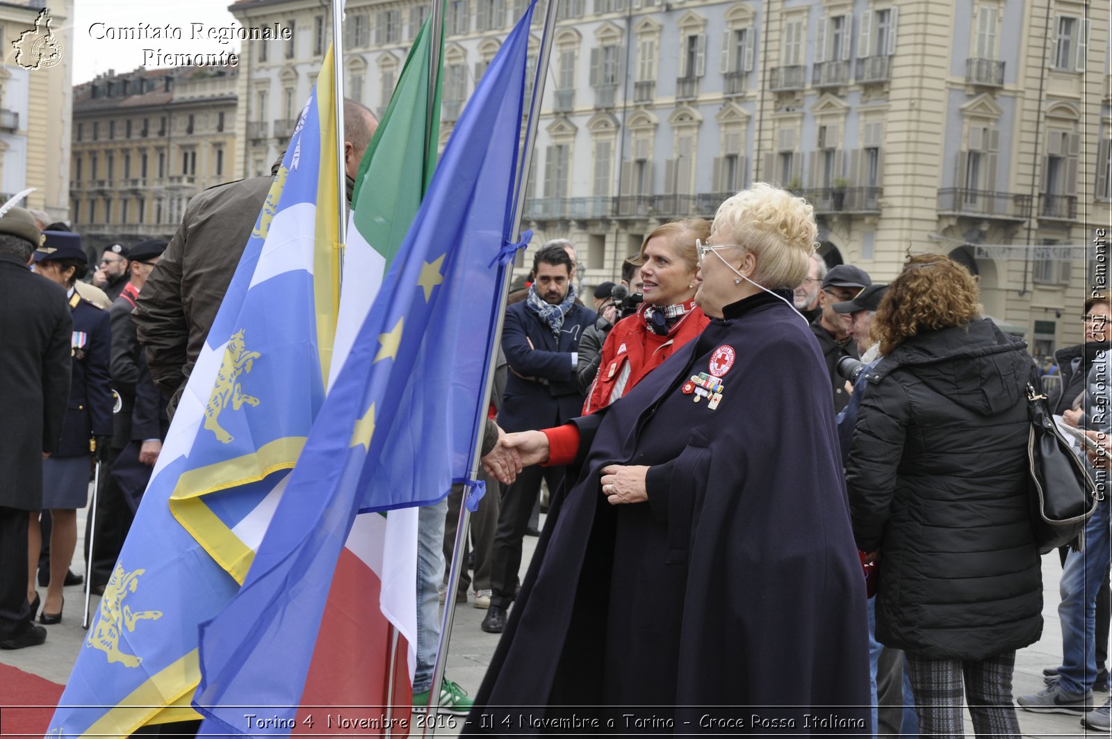 Torino 4  Novembre 2016 - Il 4 Novembre a Torino - Croce Rossa Italiana- Comitato Regionale del Piemonte