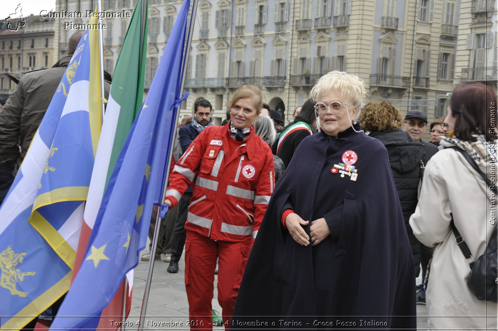 Torino 4  Novembre 2016 - Il 4 Novembre a Torino - Croce Rossa Italiana- Comitato Regionale del Piemonte