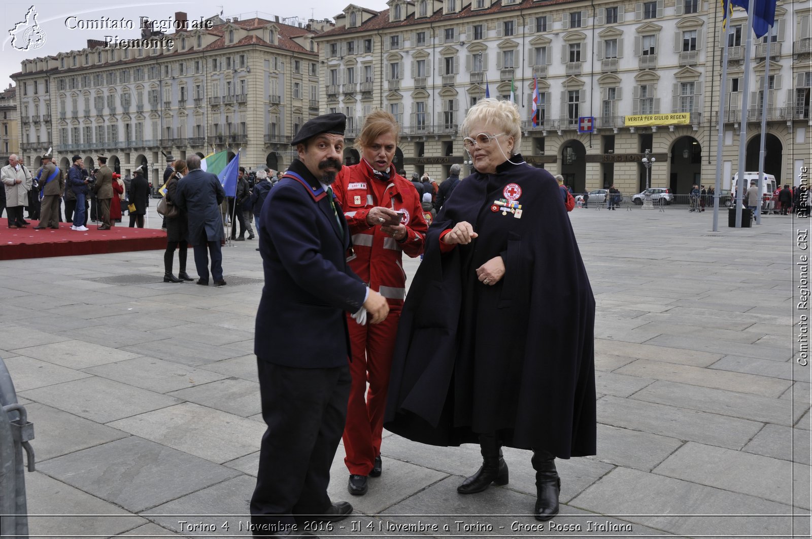 Torino 4  Novembre 2016 - Il 4 Novembre a Torino - Croce Rossa Italiana- Comitato Regionale del Piemonte