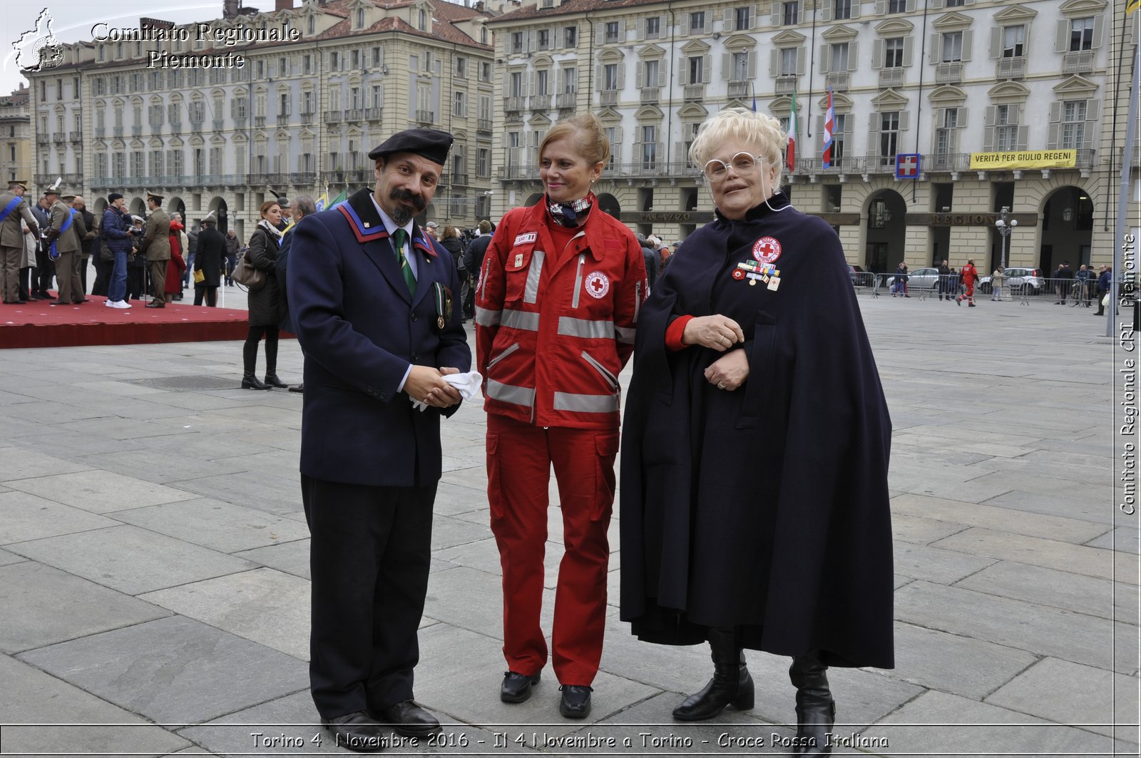 Torino 4  Novembre 2016 - Il 4 Novembre a Torino - Croce Rossa Italiana- Comitato Regionale del Piemonte