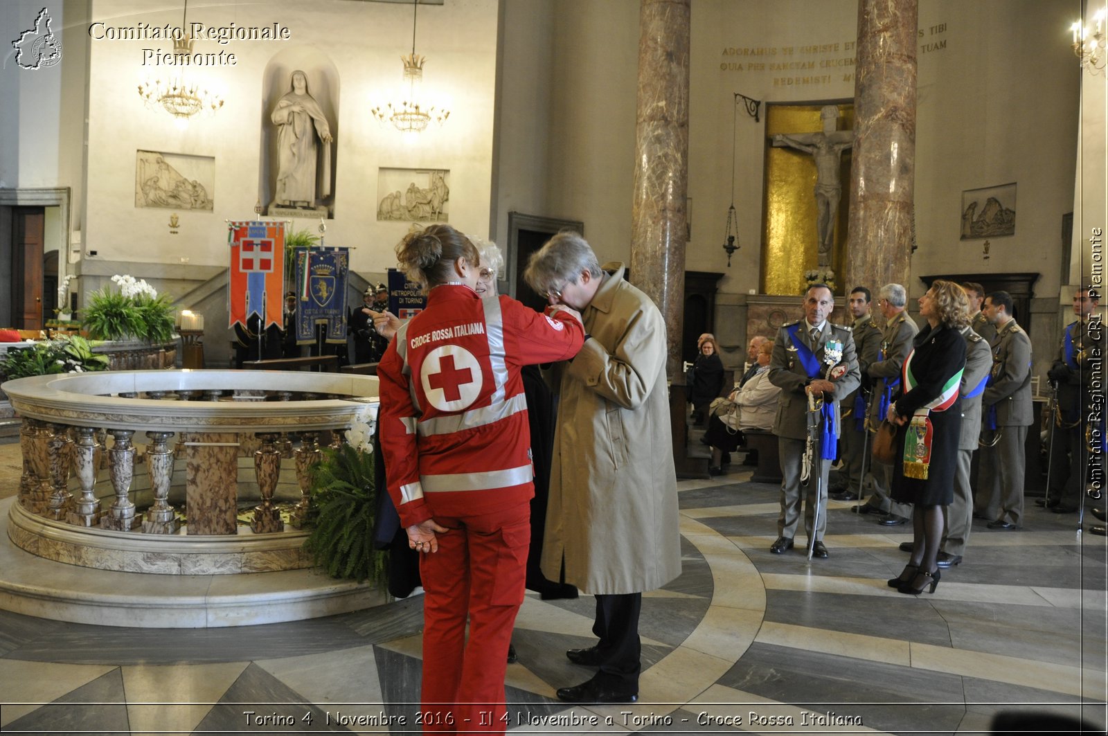 Torino 4  Novembre 2016 - Il 4 Novembre a Torino - Croce Rossa Italiana- Comitato Regionale del Piemonte