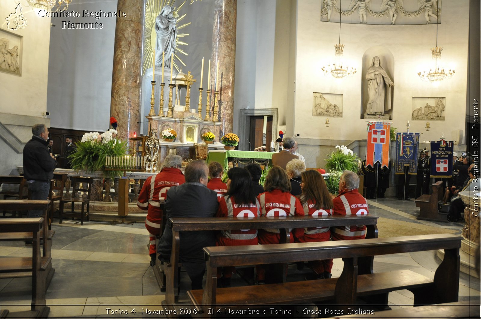 Torino 4  Novembre 2016 - Il 4 Novembre a Torino - Croce Rossa Italiana- Comitato Regionale del Piemonte