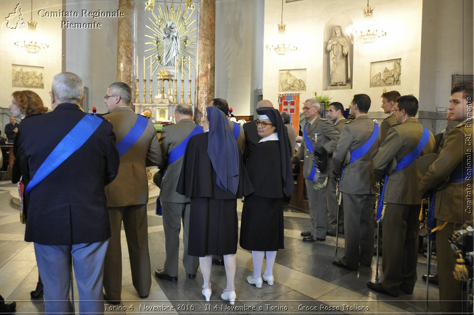 Torino 4  Novembre 2016 - Il 4 Novembre a Torino - Croce Rossa Italiana- Comitato Regionale del Piemonte