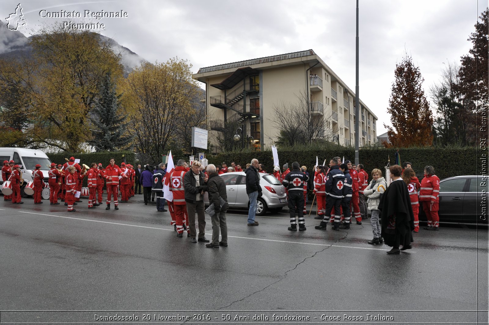 Domodossola 20 Novembre 2016 - 50 Anni dalla fondazione - Croce Rossa Italiana- Comitato Regionale del Piemonte