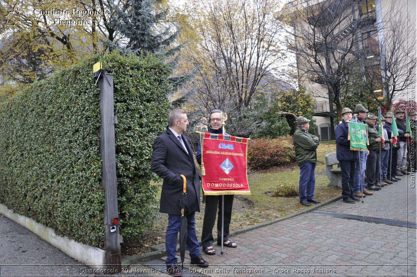 Domodossola 20 Novembre 2016 - 50 Anni dalla fondazione - Croce Rossa Italiana- Comitato Regionale del Piemonte