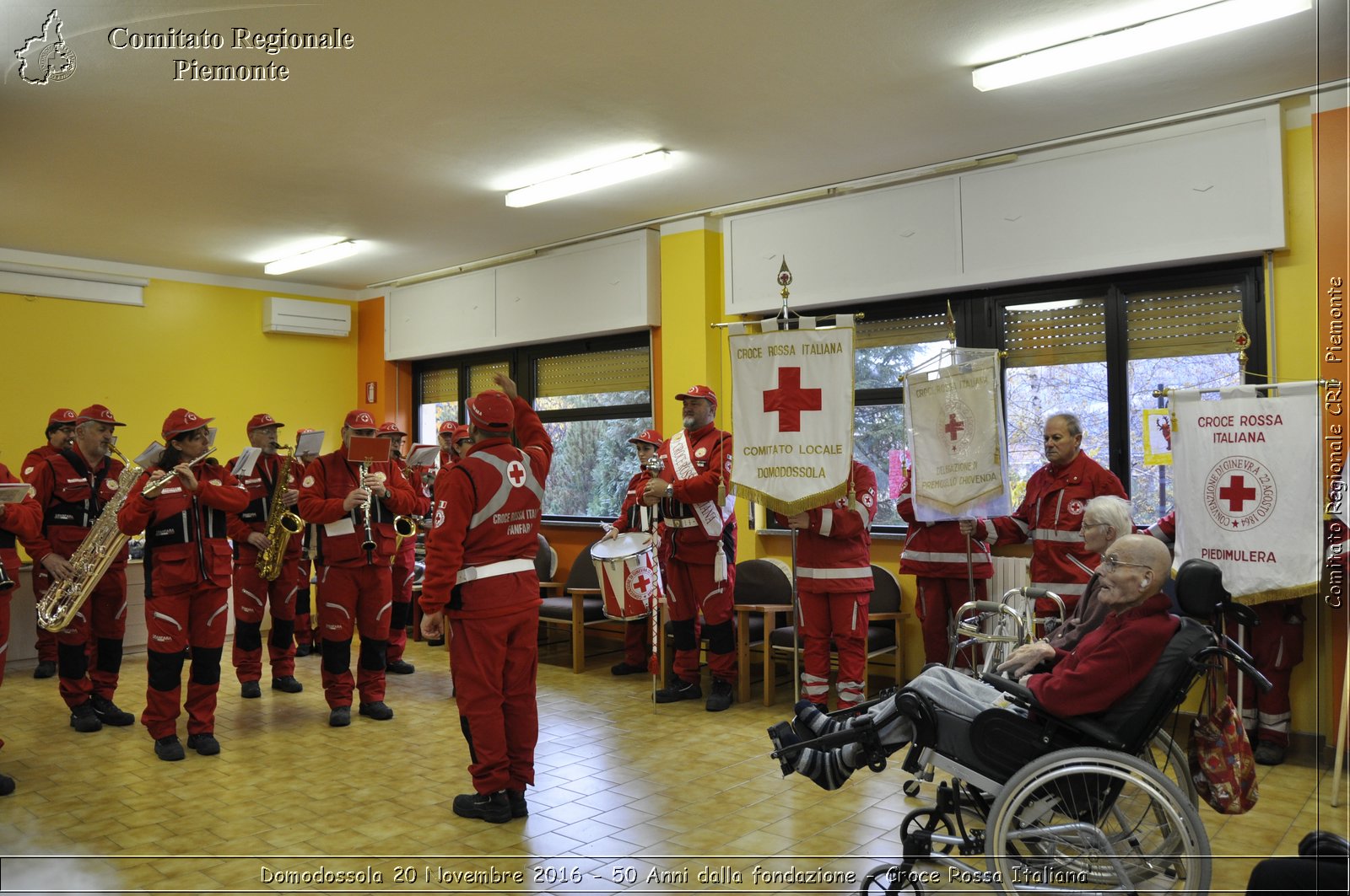 Domodossola 20 Novembre 2016 - 50 Anni dalla fondazione - Croce Rossa Italiana- Comitato Regionale del Piemonte