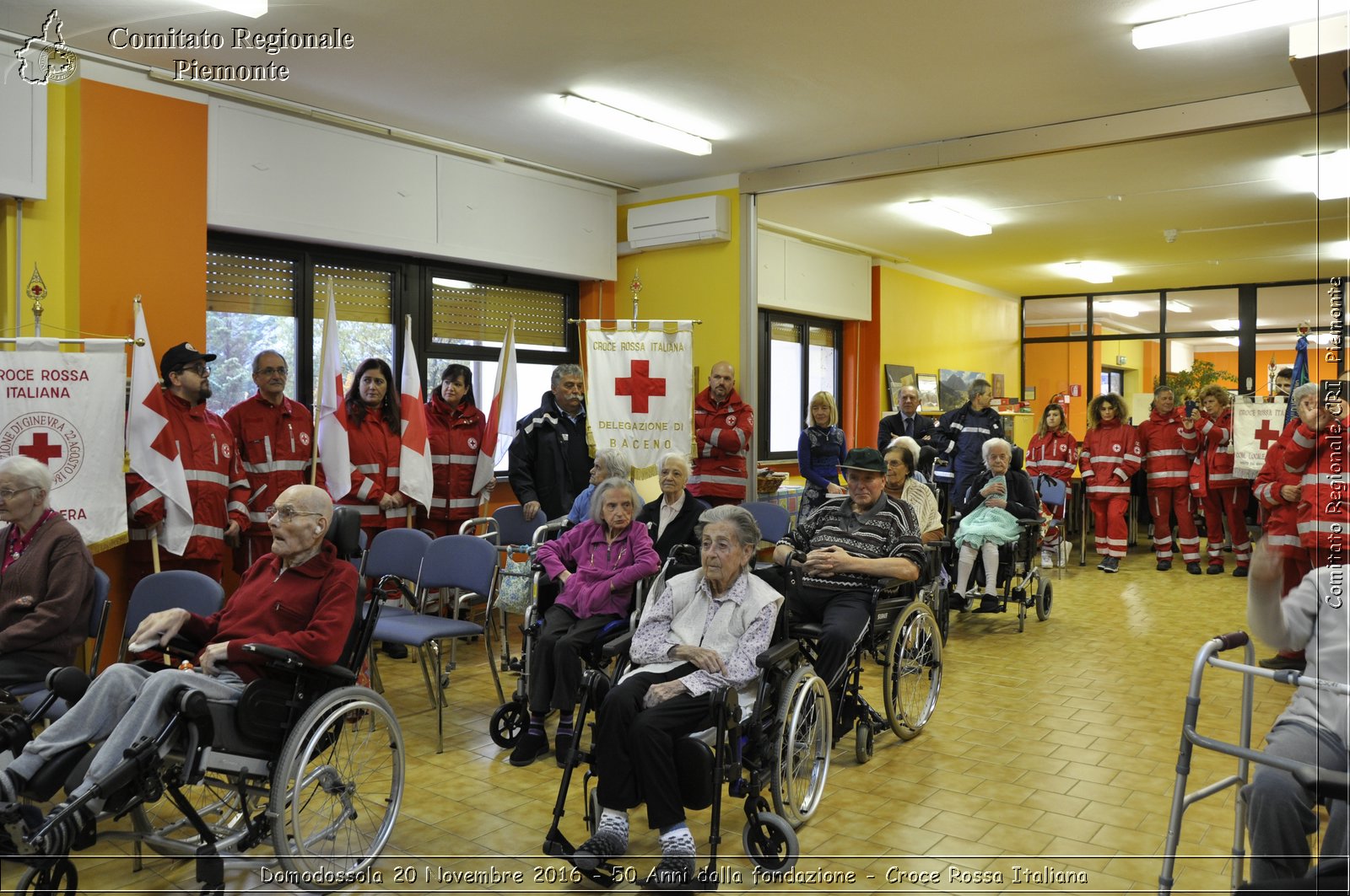 Domodossola 20 Novembre 2016 - 50 Anni dalla fondazione - Croce Rossa Italiana- Comitato Regionale del Piemonte