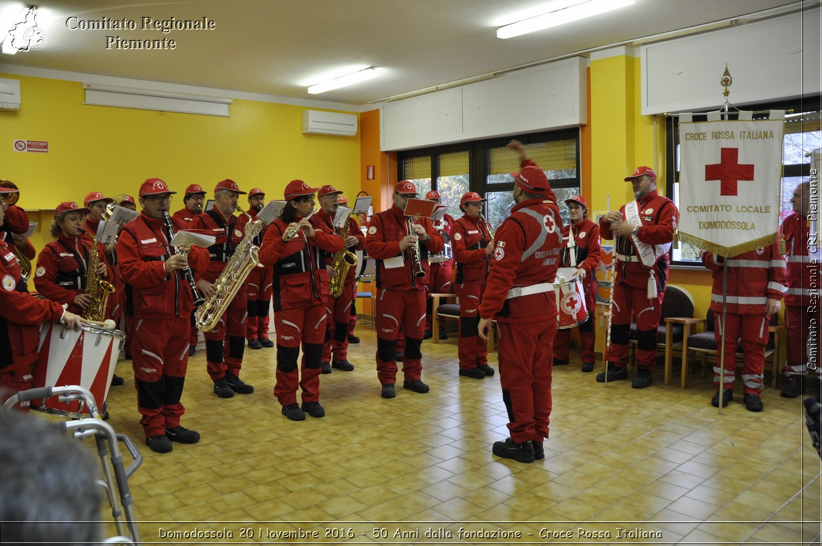 Domodossola 20 Novembre 2016 - 50 Anni dalla fondazione - Croce Rossa Italiana- Comitato Regionale del Piemonte