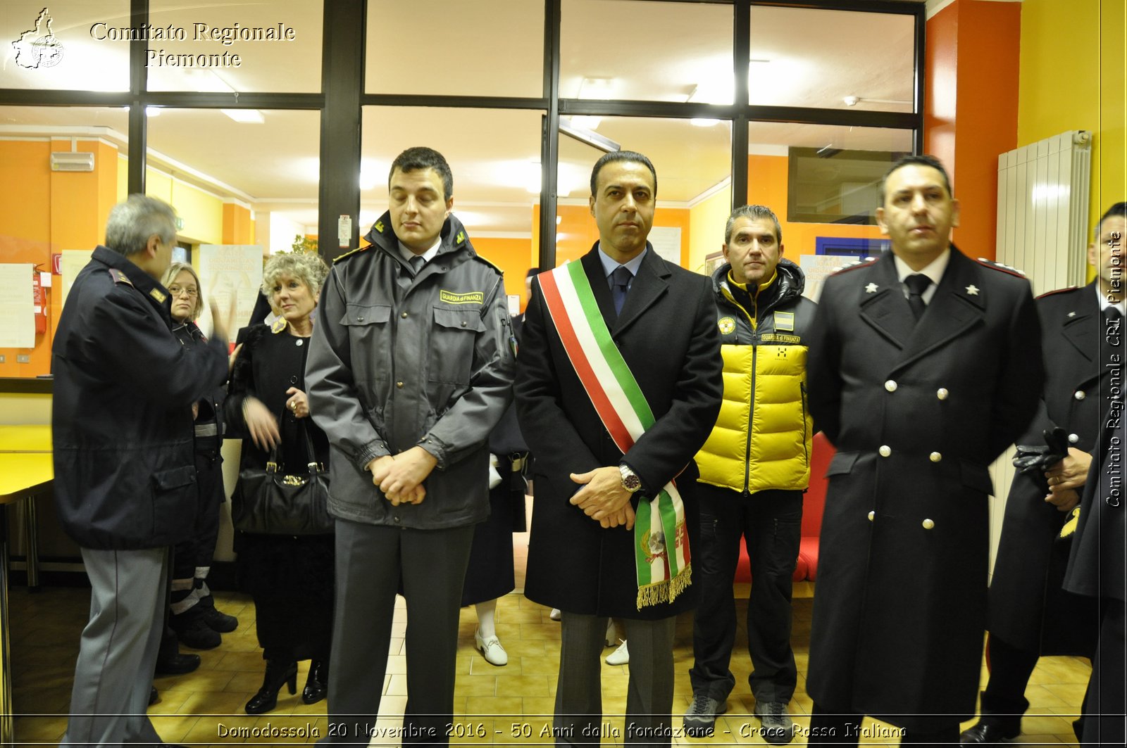 Domodossola 20 Novembre 2016 - 50 Anni dalla fondazione - Croce Rossa Italiana- Comitato Regionale del Piemonte