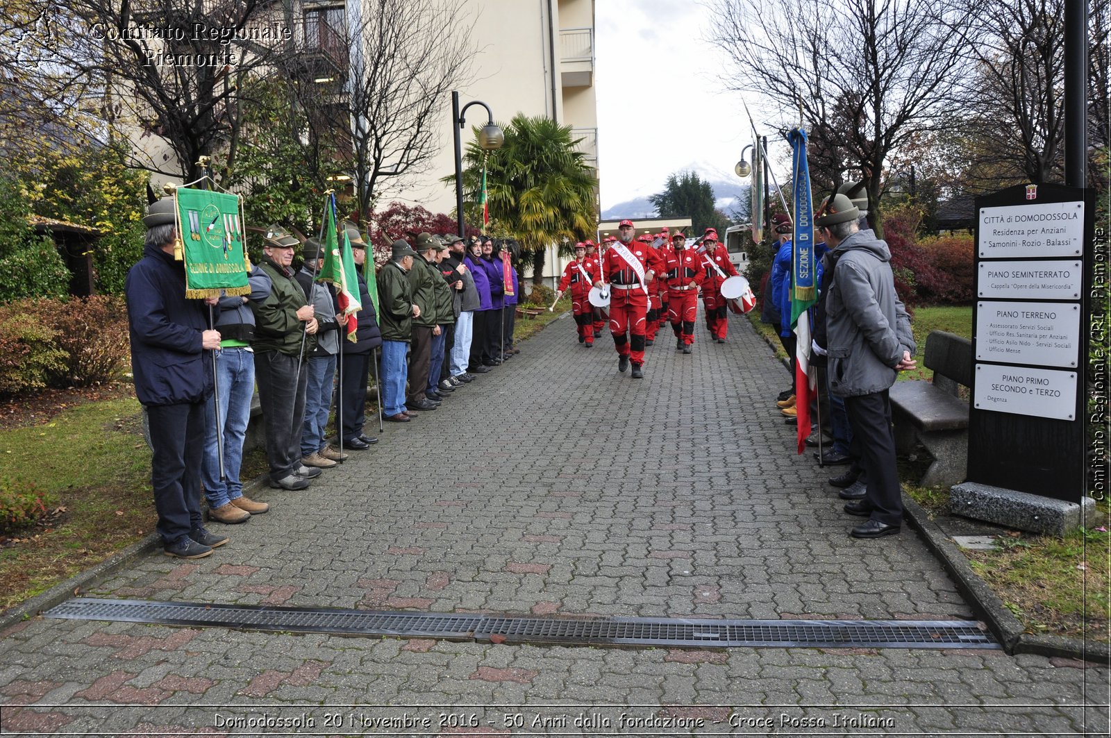 Domodossola 20 Novembre 2016 - 50 Anni dalla fondazione - Croce Rossa Italiana- Comitato Regionale del Piemonte